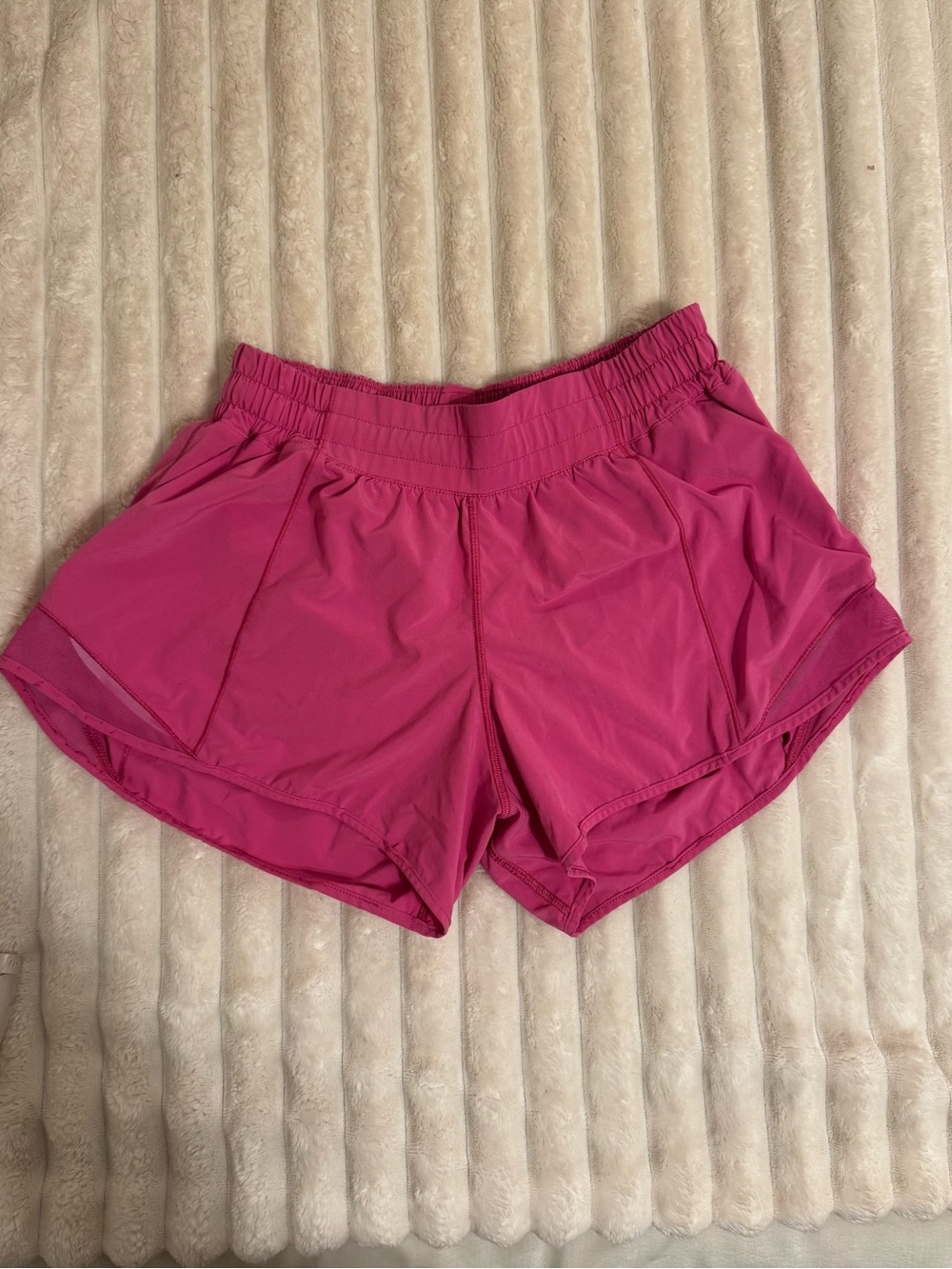 lululemon athletica Bright Pink Athletic Shorts
